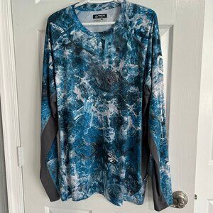 Men's Magellan Outdoor Pro Shirt - Long Sleeves - UPF rated for Sun - Size XL